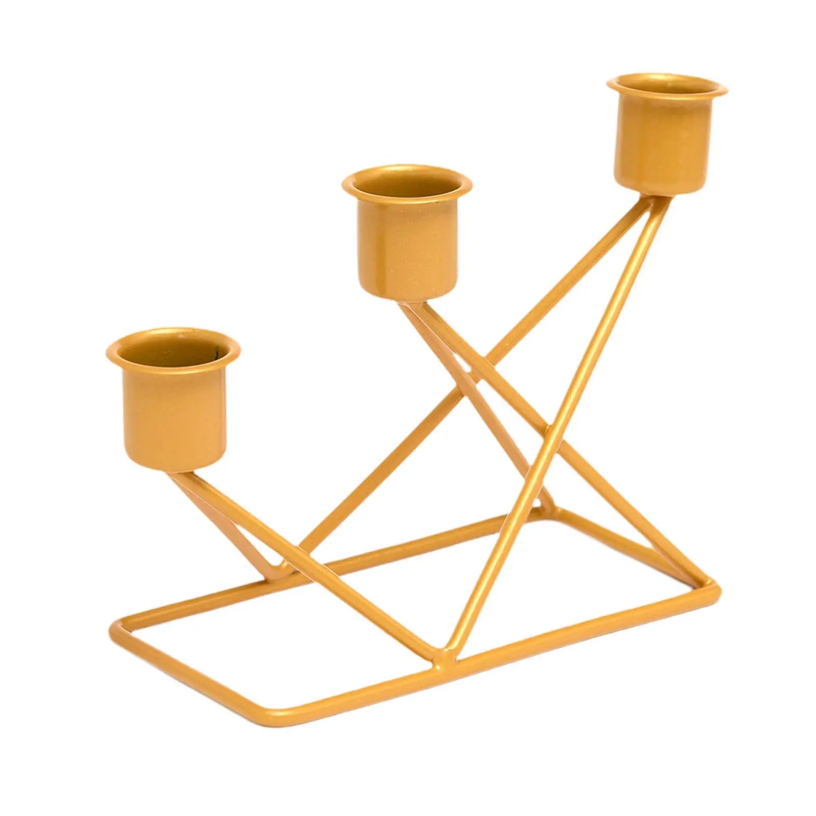 Bobèche Chandelier 3 Branches Géométrique