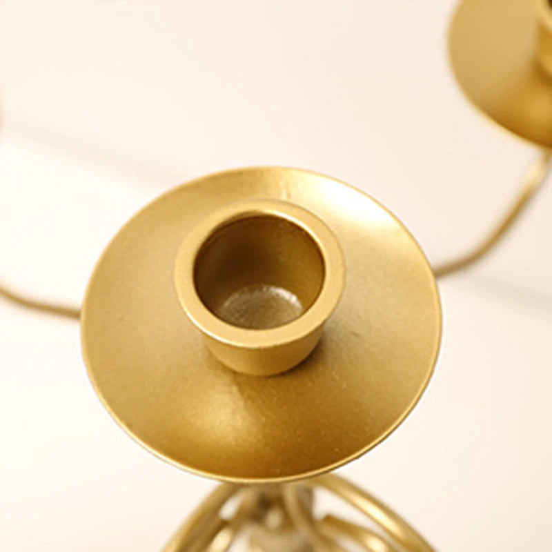 Bobèche dorée Chandelier Rétro - Esprit Chandelier