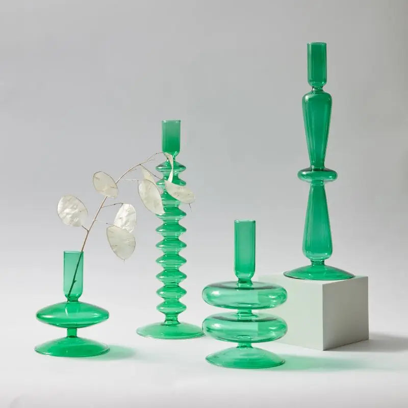Bougeoir Vert Tendre - Esprit chandelier