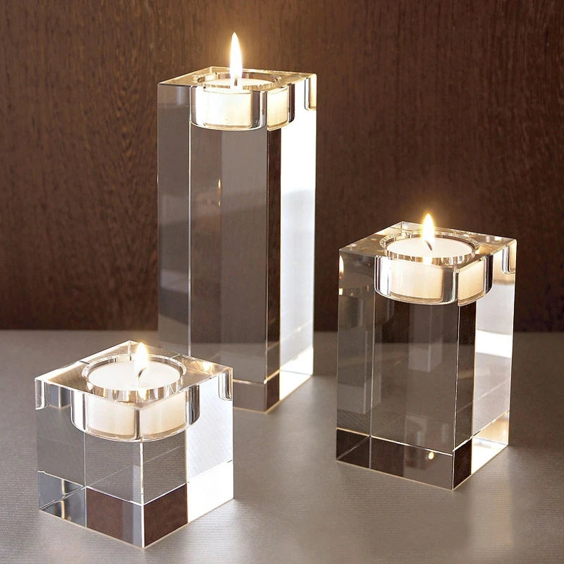 Bougeoir_Cristal_Carre_Esprit_Chandelier