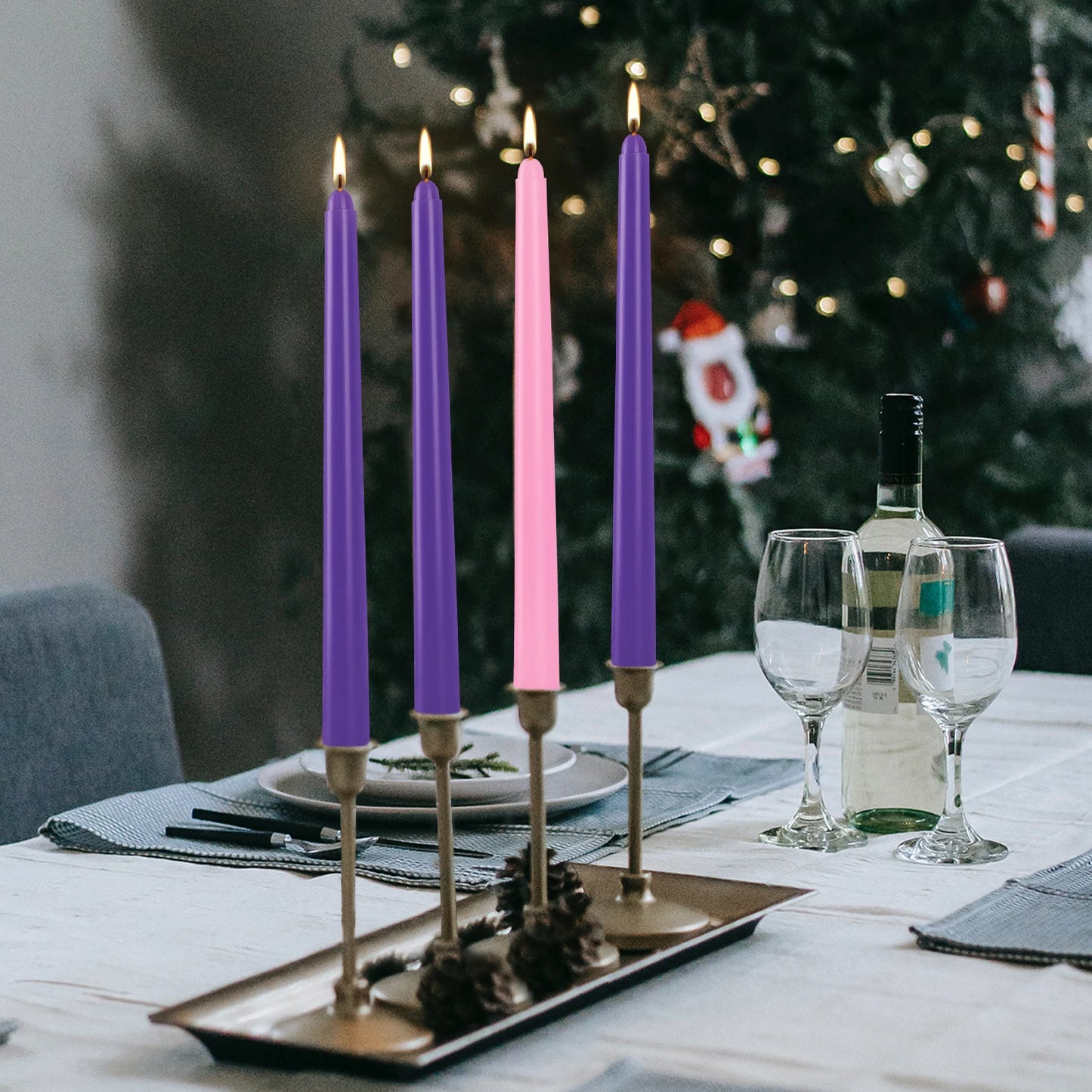 Bougie - Violet & Rose