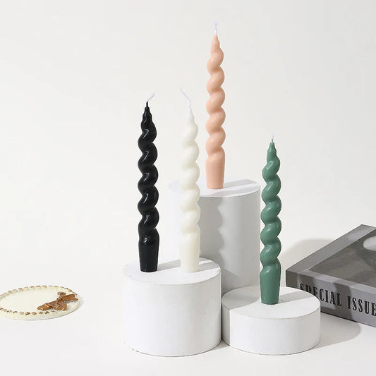Bougies Torsades Couleur