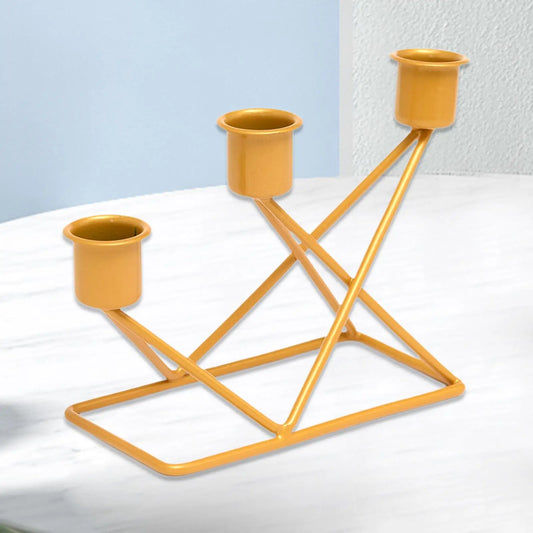 Chandelier 3 Branches Géométrique