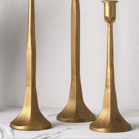 Chandelier Doré Pied Brut