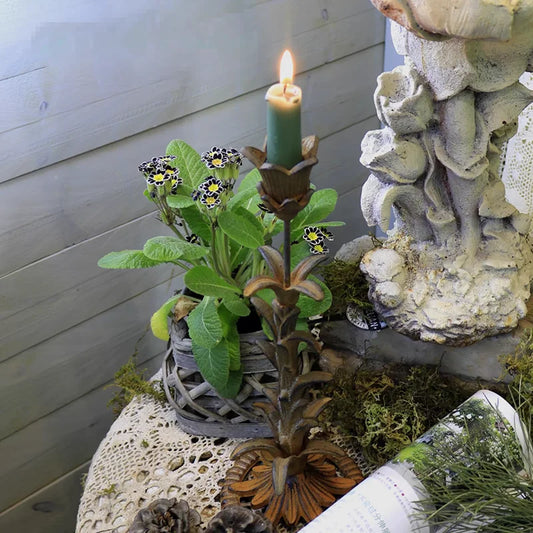 Chandelier Fleur doree