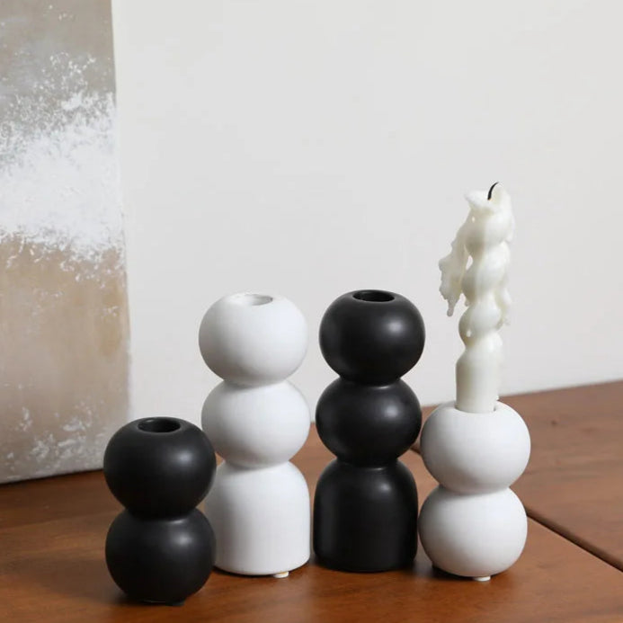 Chandelier Noir Céramique