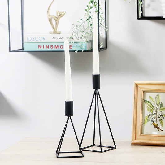 Chandelier Noir Pyramide