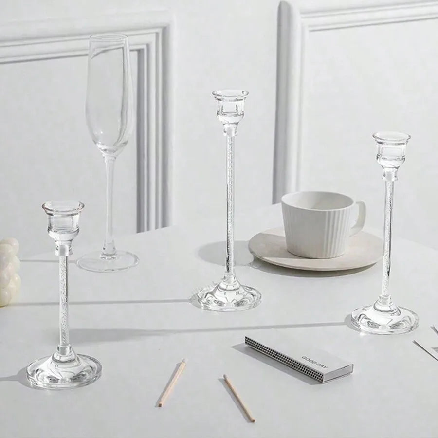 Chandeliers Verre Vintage clair