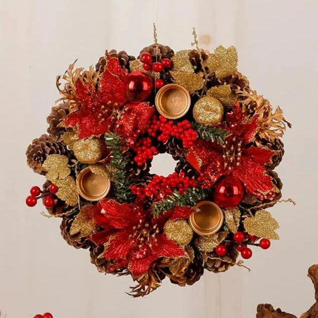 Couronne Avent 3 bobèches - Esprit Chandelier