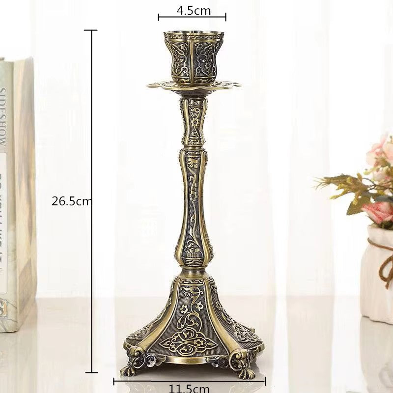 Dimensions Chandelier Ornementé bronze - Esprit Chandelier