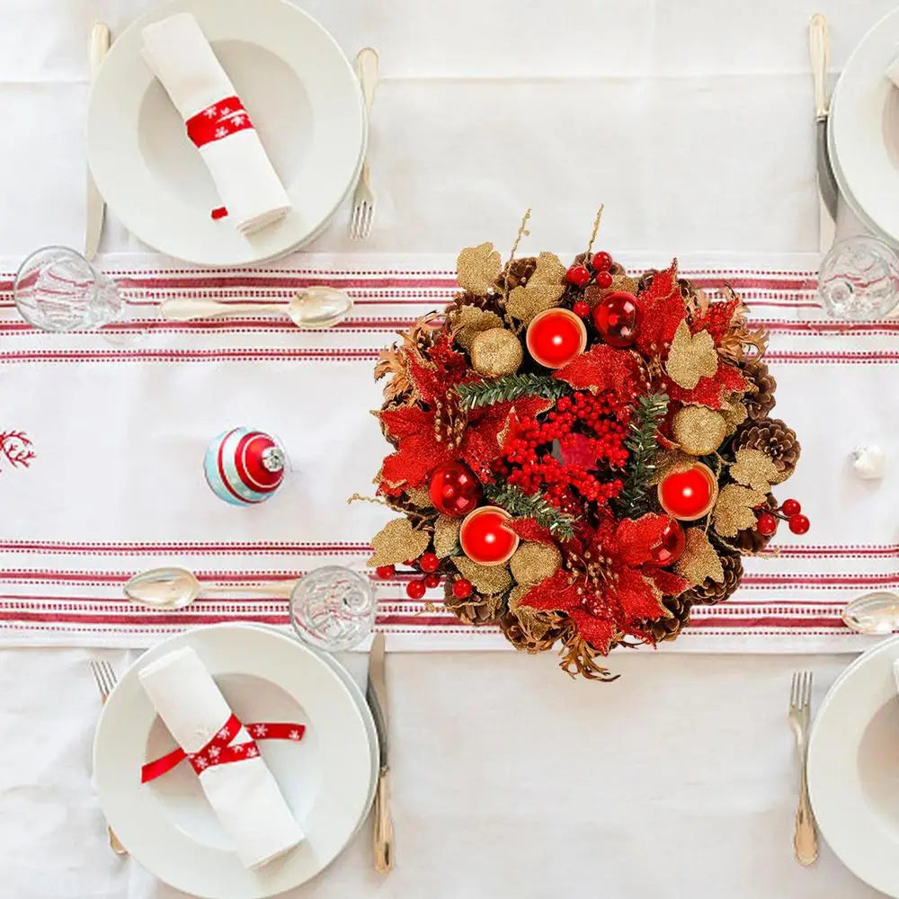 Décor  Couronne Avent  - Esprit Chandelier