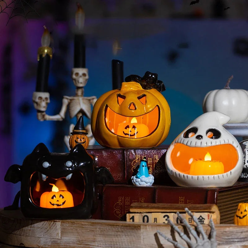 Décor halloween bougeoir chandelier - Esprit Chandelier