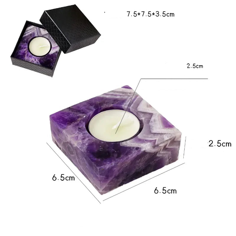 Dimensions Bougeoir Pierre Naturelle Esprit Chandelier