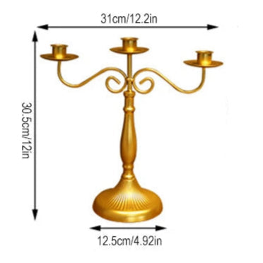 Dimensions Chandelier Retro Doré - Esprit Chandelier