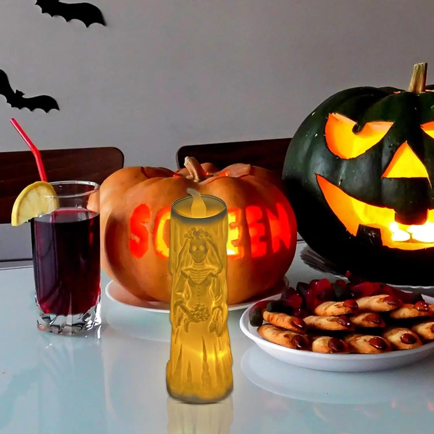 Idee deco soiree halloween Esprit Chandelier