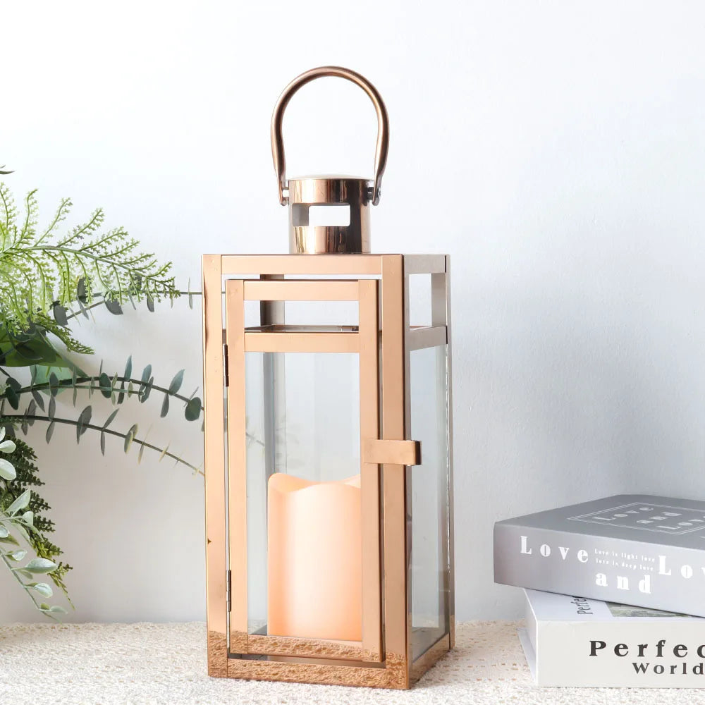 Lanterne Acier Moderne - Esprit Chandelier
