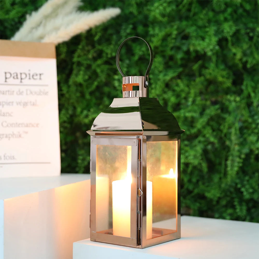 Petite Lanterne Moderne Rose Gold - Esprit chandelier