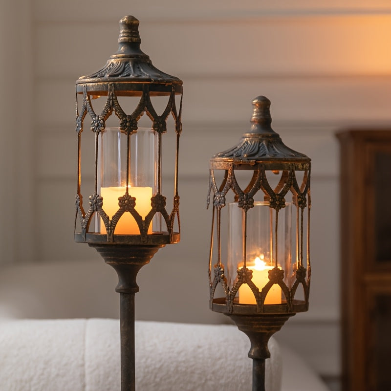 Lanterne bronze Ancien - Esprit Chandelier