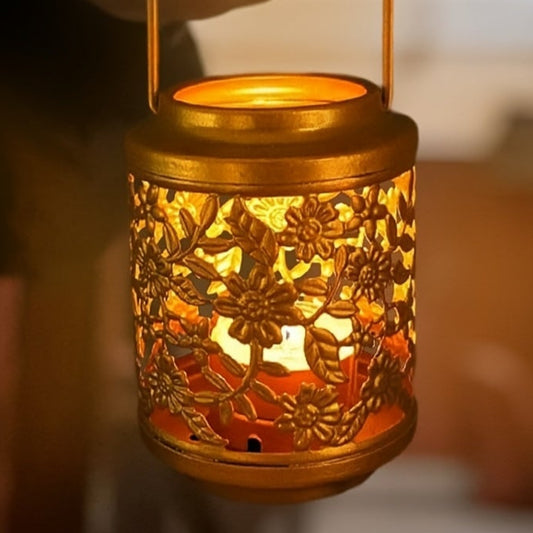 Lumignon Dore Floral - Esprit Chandelier