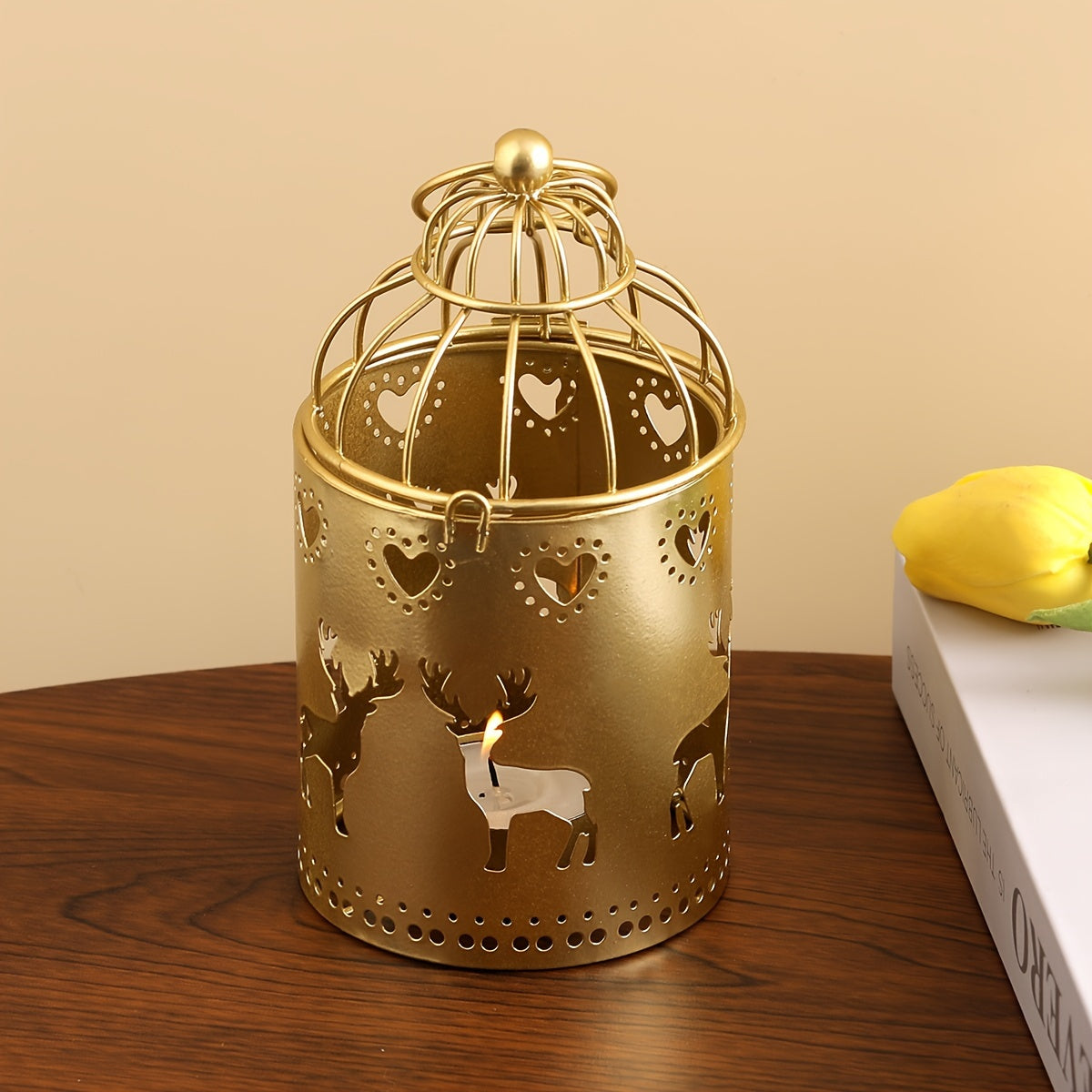 Mini Lanterne dore rennes - Esprit Chandelier