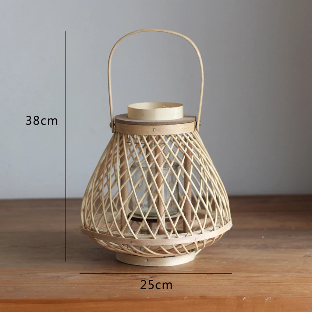 Petite Lanterne Bambou format - Esprit Chandelier