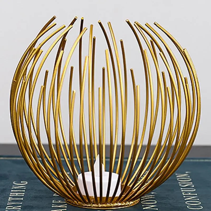 Photophore Fil d'or - Esprit Chandelier