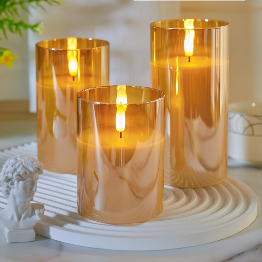 Photophore Led Dore - Esprit Chandelier