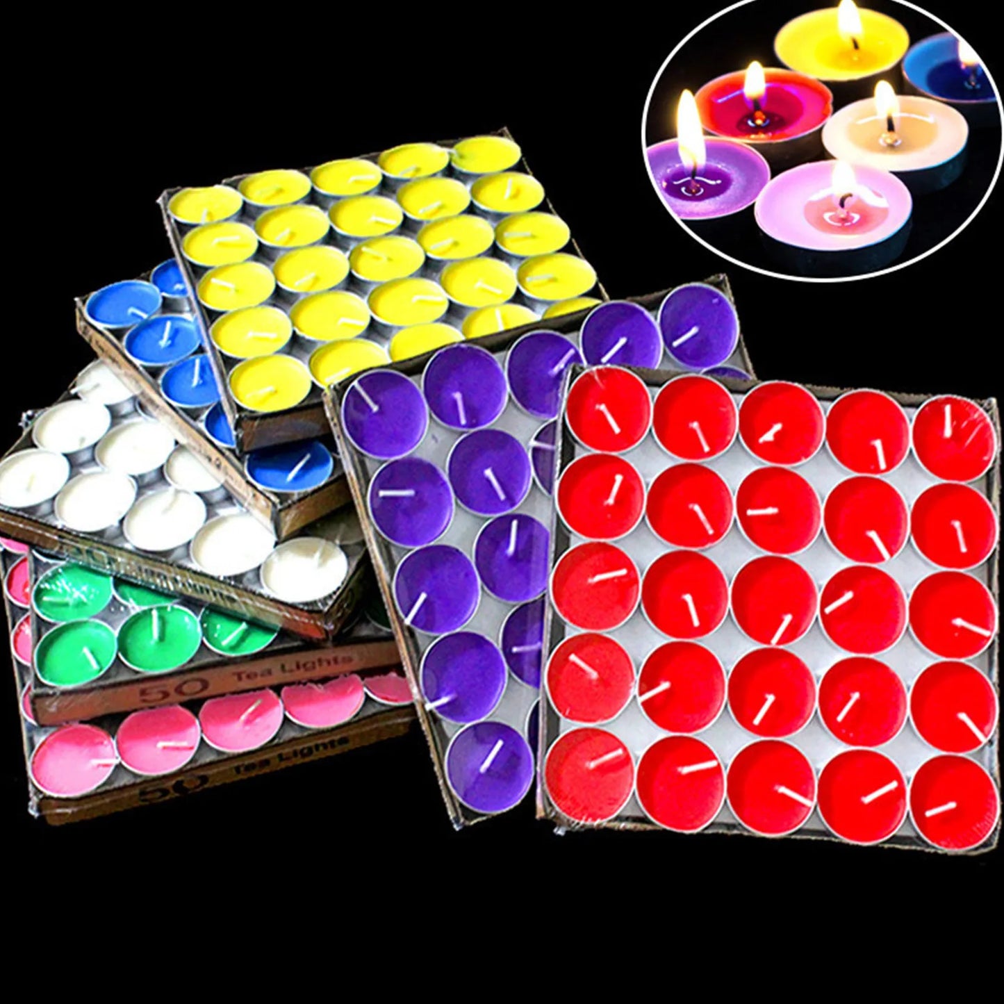 50 Bougies Citronnelle - Color