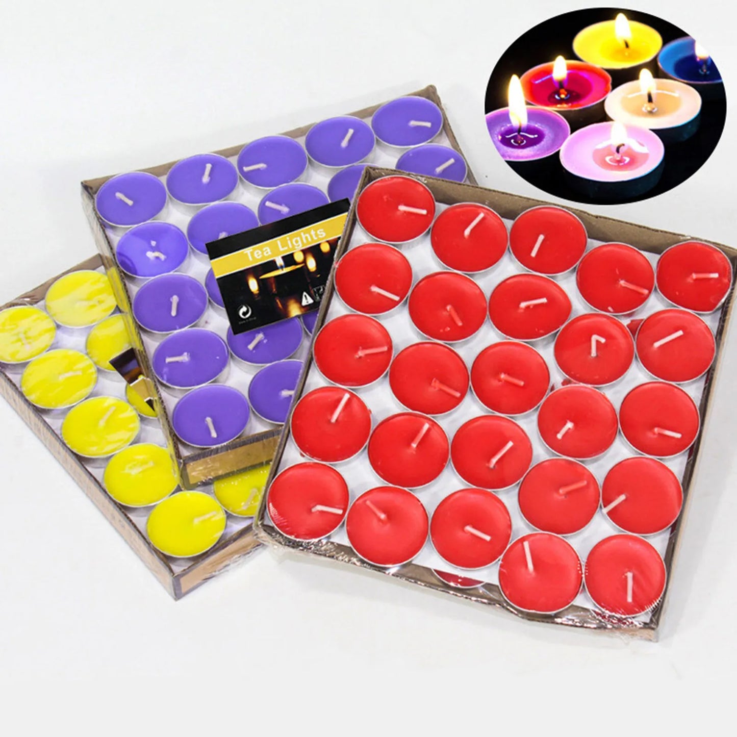 50 Bougies Citronnelle - Color