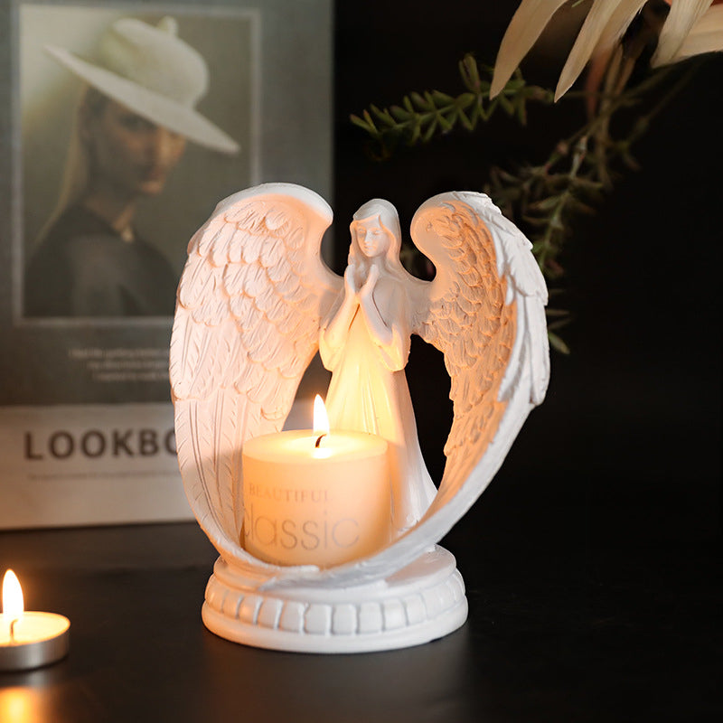 bougeoir aile ange - Esprit Chandelier