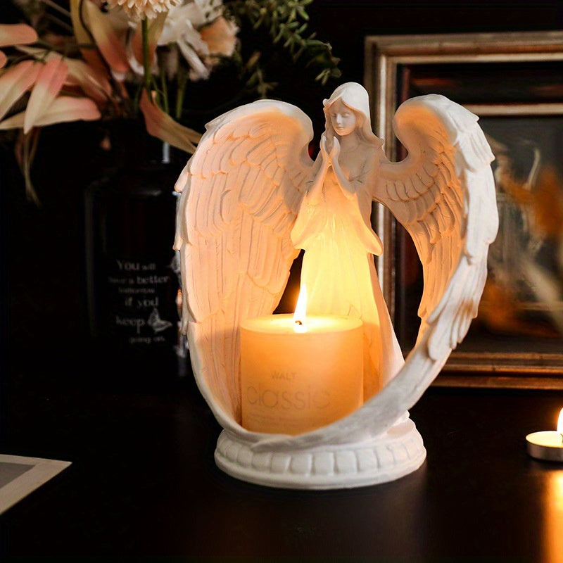 bougeoir ange ailes - Esprit Chandelier