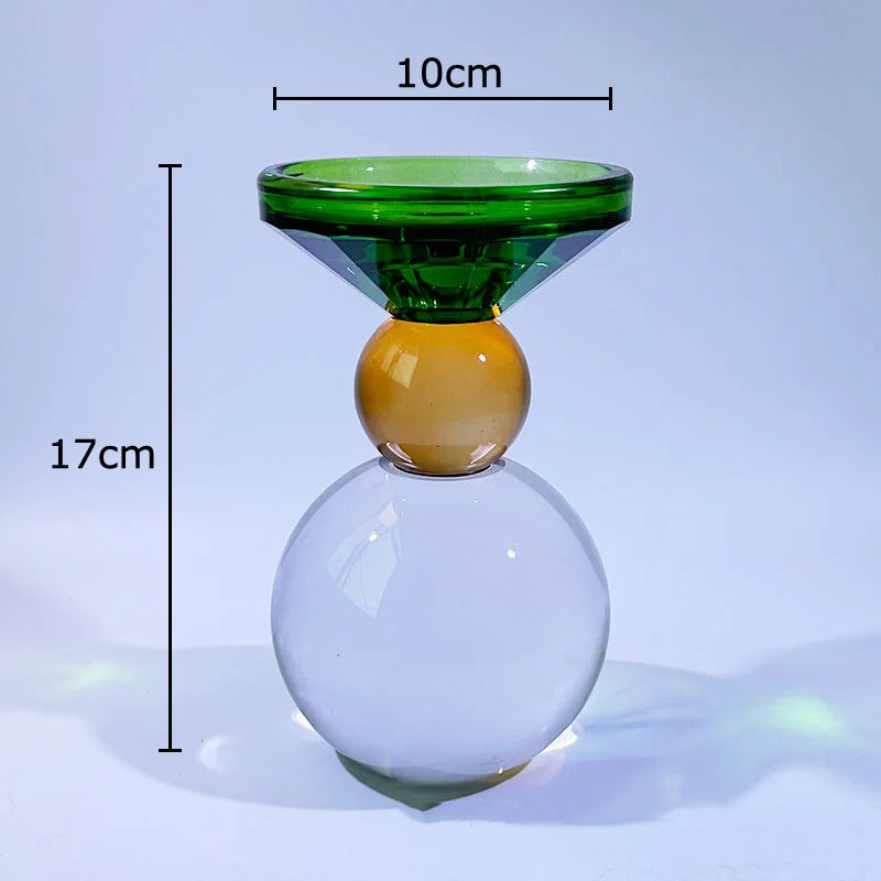 bougeoir boule cristal - Esprit Chandelier