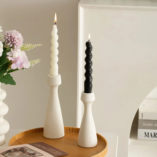 bougeoir moderne céramique  - Esprit Chandelier