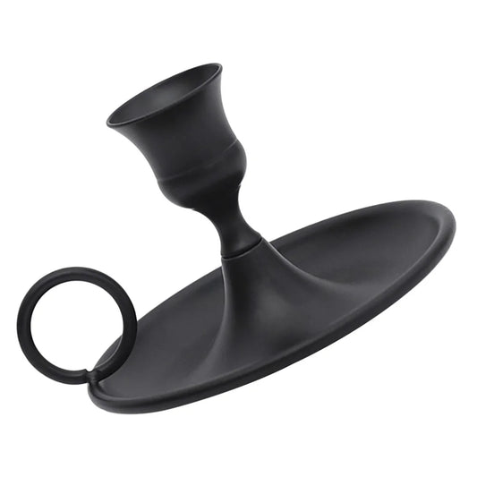 bougeoir classique noir - Esprit Chandelier