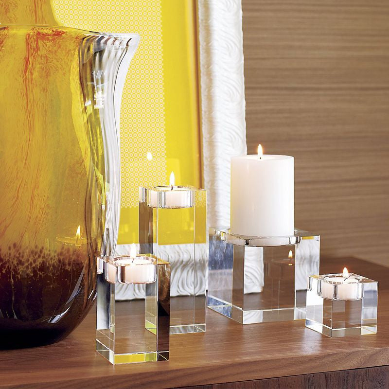 bougeoir cristal design moderne Esprit Chandelier