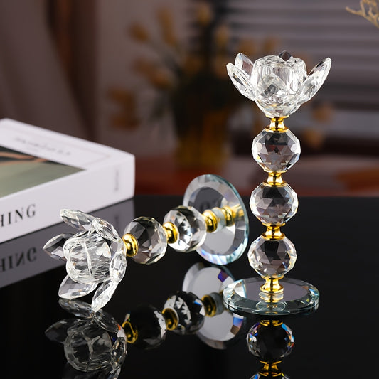 bougeoir cristal rococo - Esprit Chandelier