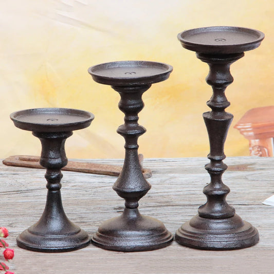 bougeoir font médiéval - Esprit Chandelier