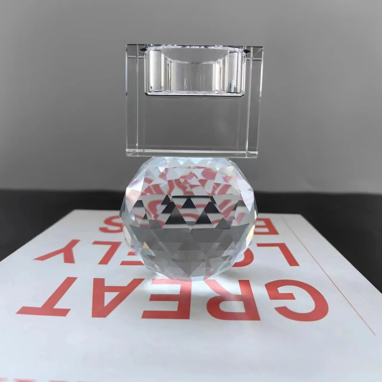 bougeoir geometrique attrape soleil Esprit Chandelier