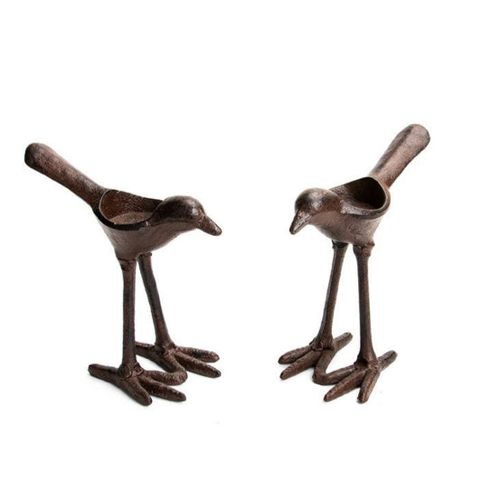 bougeoir noir pattes oiseau - Esprit Chandelier