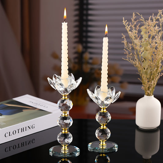 bougeoir rococo cristal - Esprit Chandelier