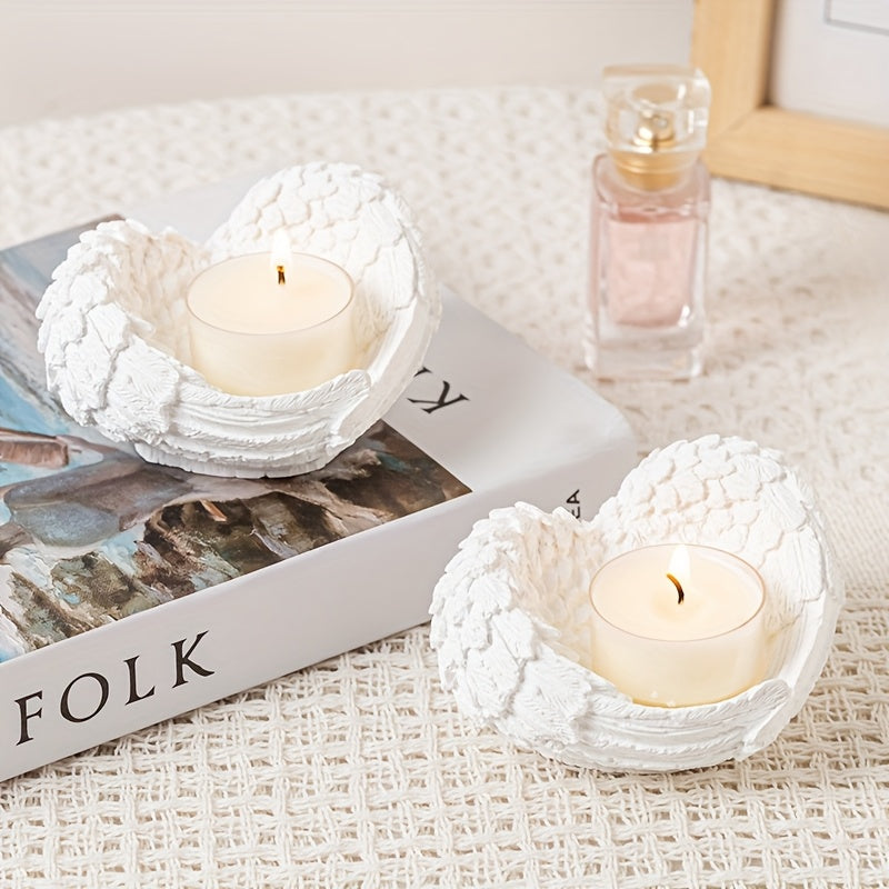 bougeoirs ailes ange