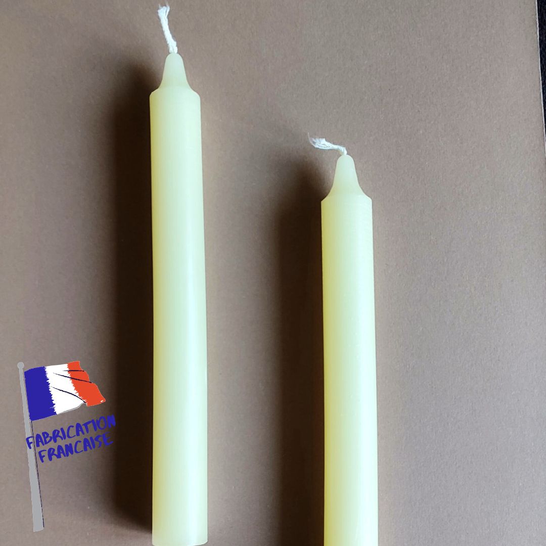 Bougie Ivoire x4 - 20cm