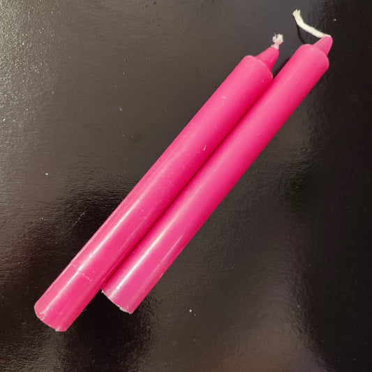 bougie chandelle rose - Esprit Chandelier