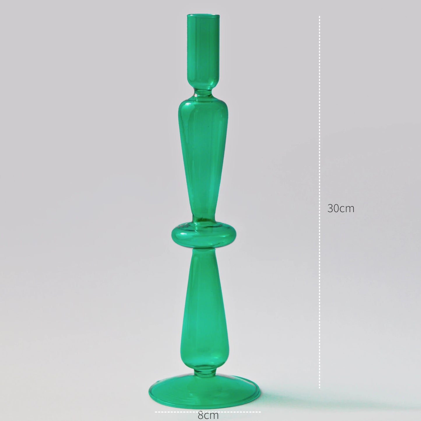 chandelier 1 petit anneau vert - Esprit Chandelier