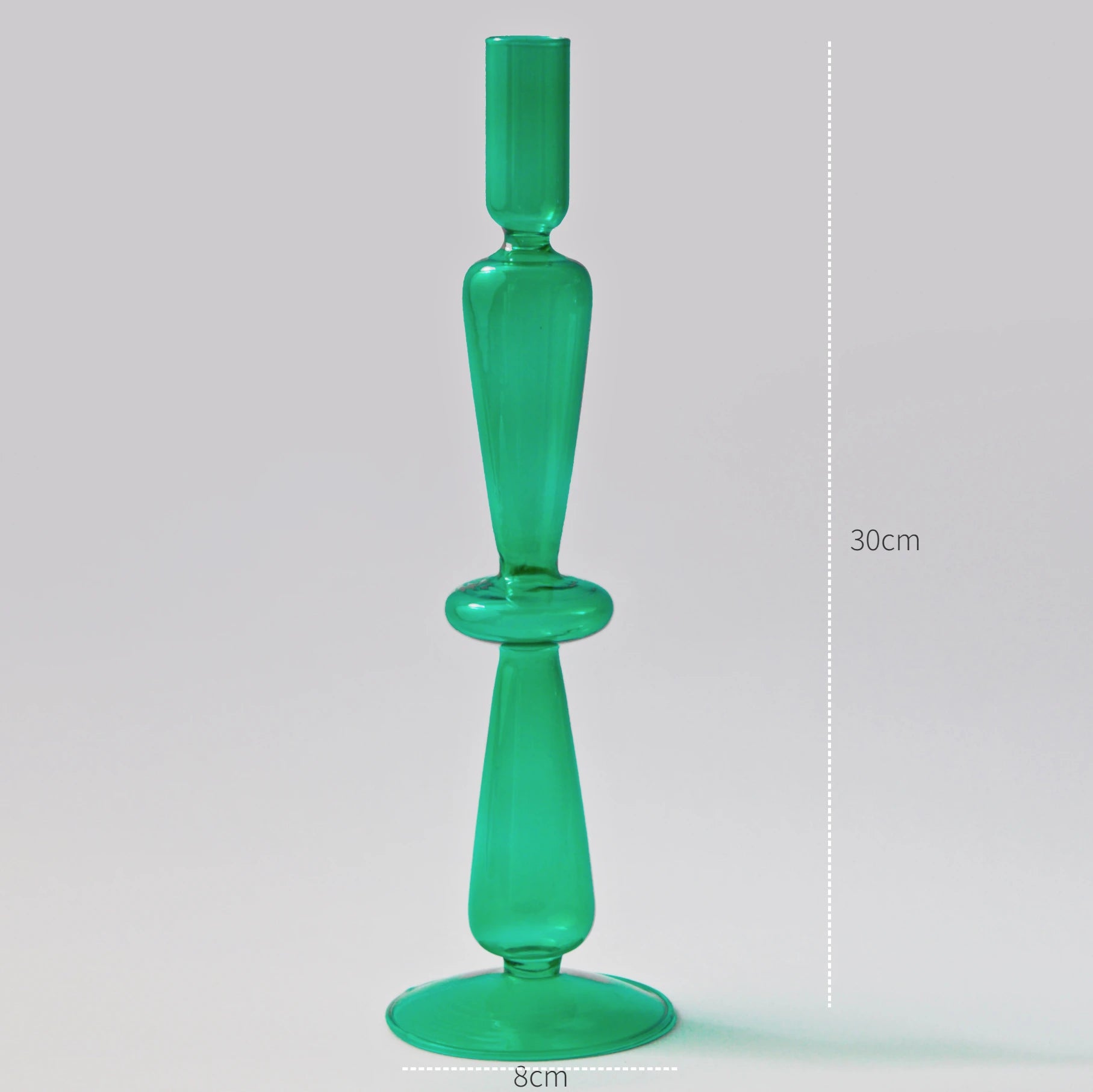 chandelier 1 petit anneau vert - Esprit Chandelier