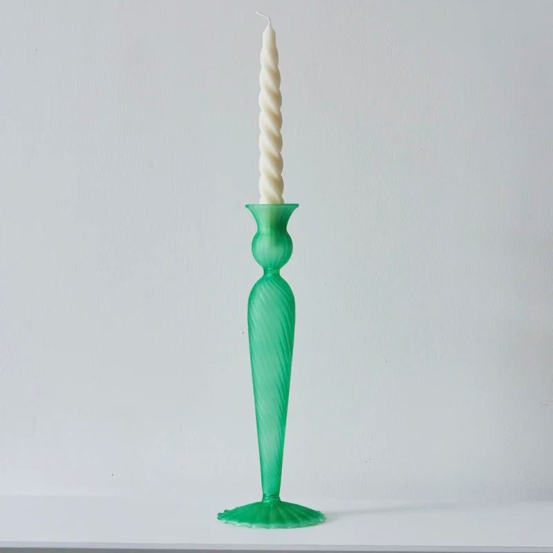 chandelier art deco verre vert - Esprit Chandelier