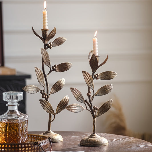 chandelier dore plante