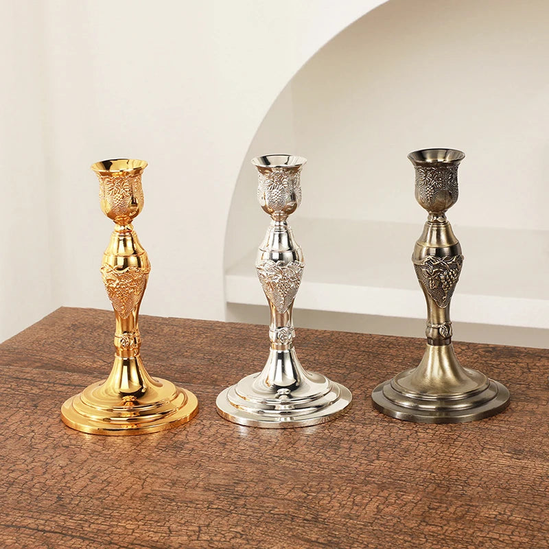 chandelier dore vigne