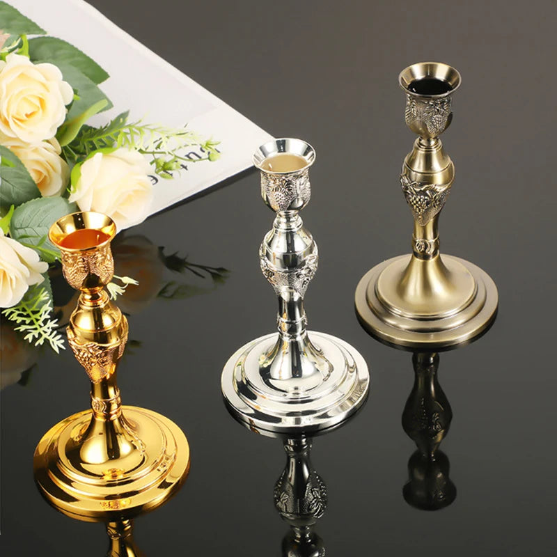 chandelier métal gaufré argenté