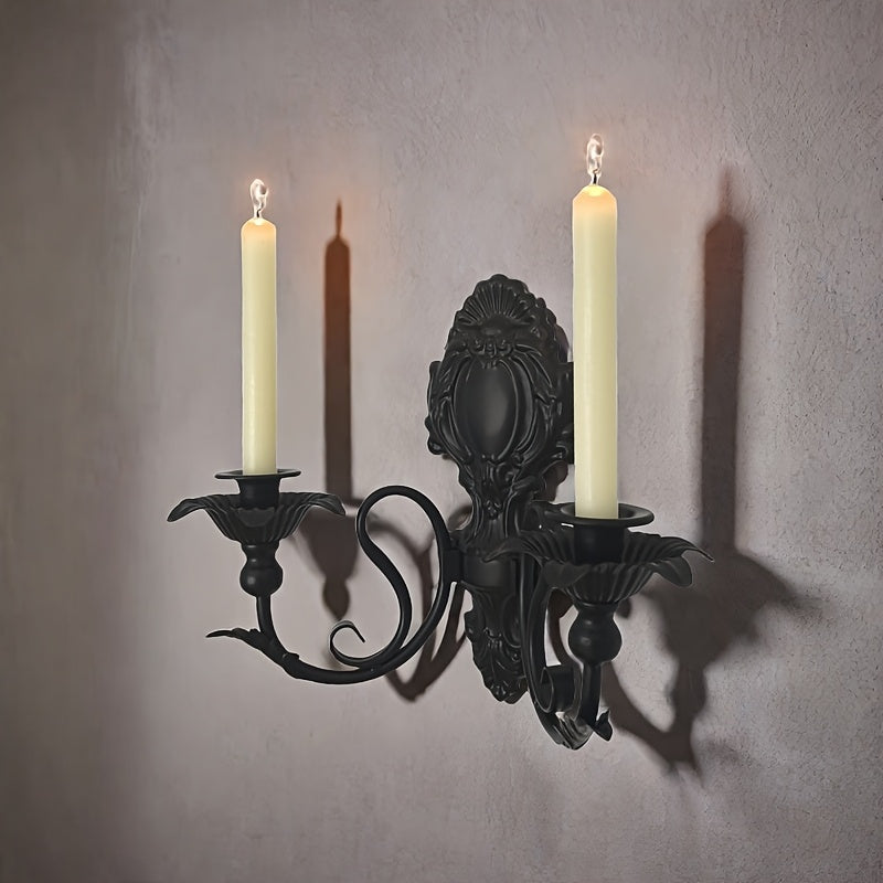 chandelier mural baroque noir - Esprit Chandelier